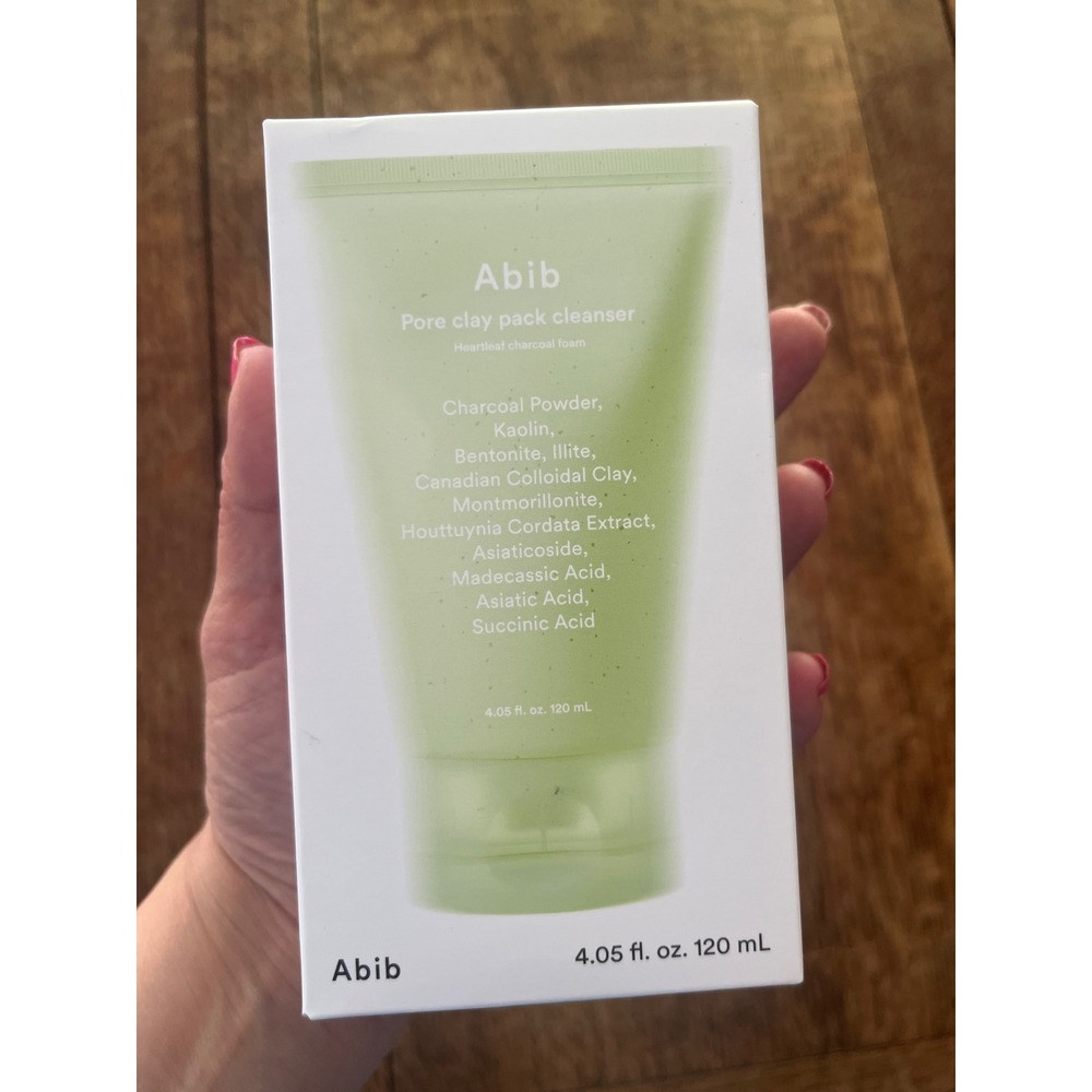 Abib Pore Clay Pack Cleanser new in box 4.05 oz 120mL Korean skincare K-Beauty